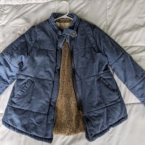 Free People oversized jean coat